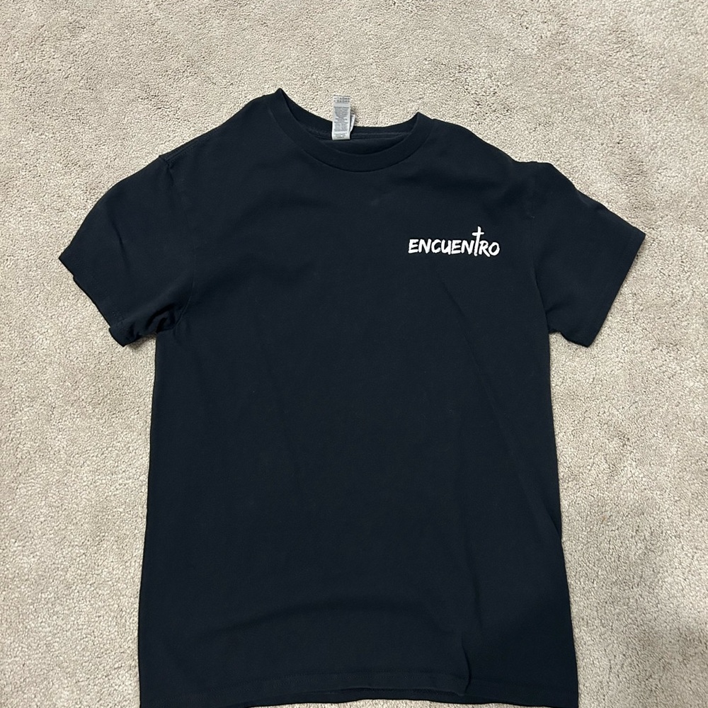 Entro Black Short Sleeve Kids Tee